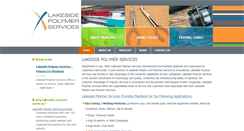 Desktop Screenshot of lakesidepolymer.com